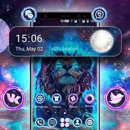 Abstract Lion Launcher Theme のアイコン