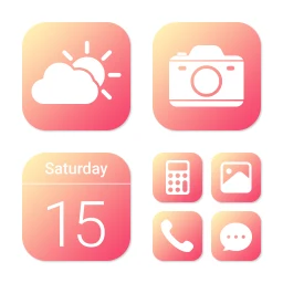Biểu tượng Wow Gradient Wine - Icon Pack